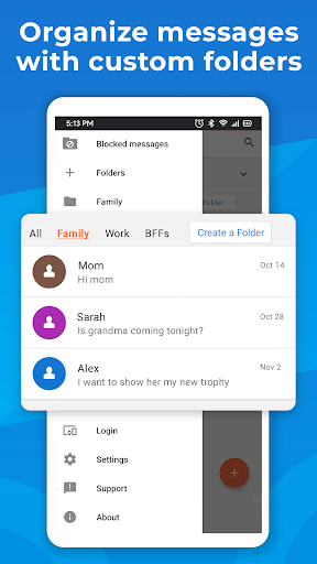 Pulse SMS (Phone/Tablet/Web) ekran görüntüsü