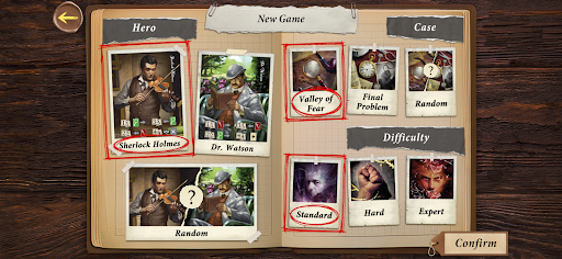 Sherlock Solitaire ekran görüntüsü