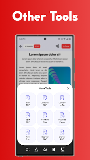 PDF Editor Reader & Sign Maker ekran görüntüsü