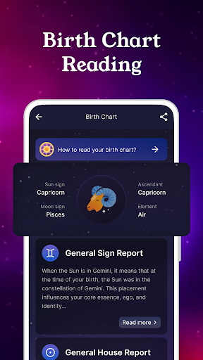 Daily Horoscope Launcher ekran görüntüsü