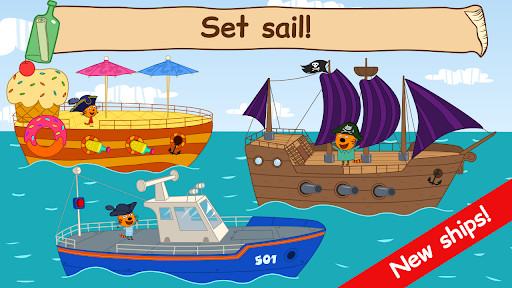 Kid-E-Cats: Sea Adventure Game ekran görüntüsü