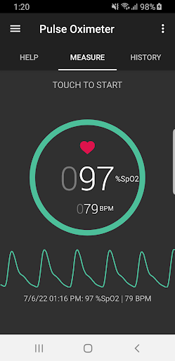 Pulse Oximeter - Beat & Oxygen ekran görüntüsü