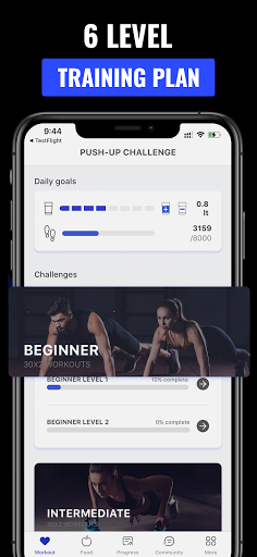 30 Day Push Ups Challenges ~ B ekran görüntüsü
