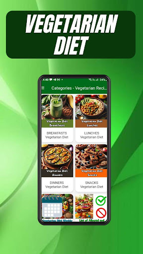 Vegetarian Diet ekran görüntüsü