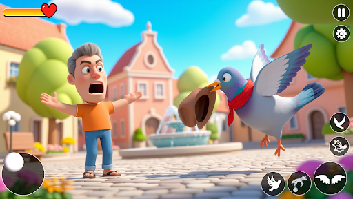I am Bird Simulator offline 3D ekran görüntüsü