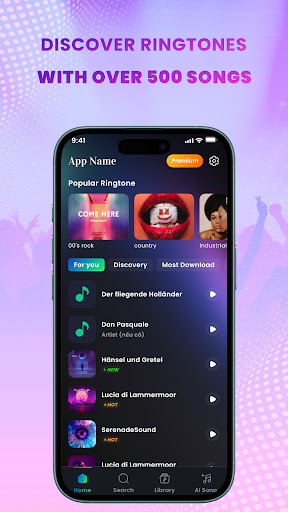 Songs Ringtones for Android ekran görüntüsü