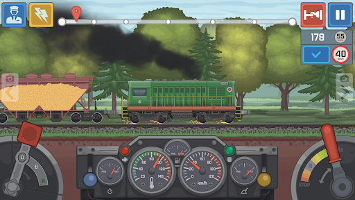 Train Simulator - 2D Demiryolu ekran görüntüsü