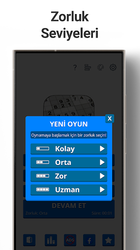 Sudoku Levels Günlük Yapbozlar ekran görüntüsü