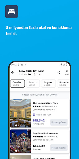 HotelsCombined - Fırsatlar ekran görüntüsü
