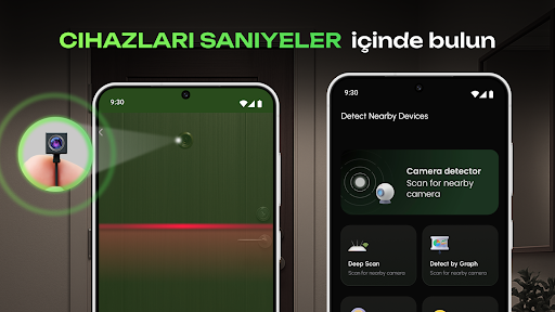 Gizli Cihaz Dedektörü ekran görüntüsü