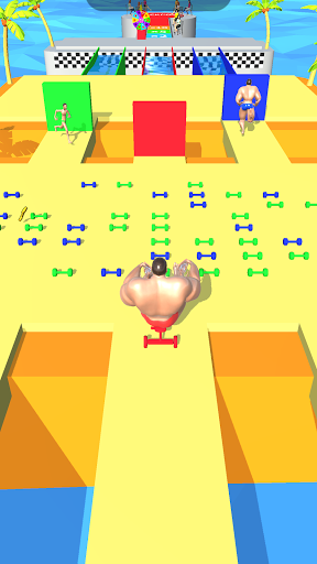 Muscle Race 3D ekran görüntüsü