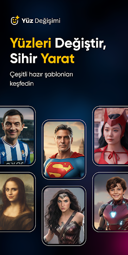 Yapay Zeka Yüz Düzenleyici ekran görüntüsü