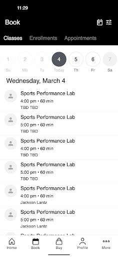 Impact Athletics ekran görüntüsü