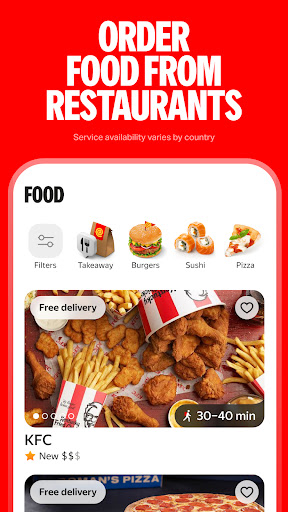 Yango: taxi, food, delivery ekran görüntüsü