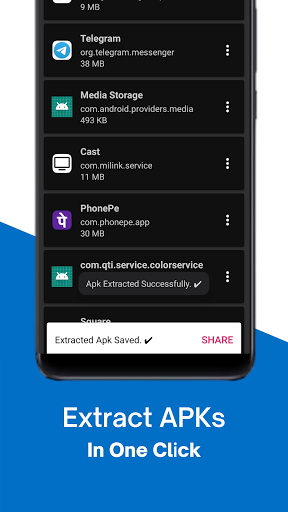 Apk Çıkarıcı - Apk Yükleyici ekran görüntüsü