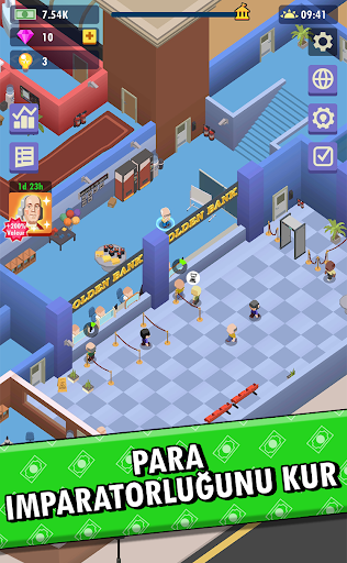 Idle Bank - Money Games ekran görüntüsü