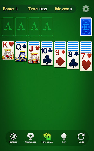 Solitaire Kart Oyunu ekran görüntüsü