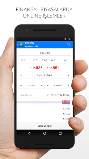 MetaTrader 4 Forex İşlemleri ekran görüntüsü