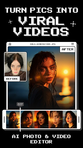 Hula - AI Video Generator ekran görüntüsü