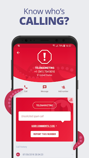 Octocaller: Spam Blocker ekran görüntüsü