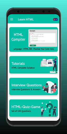 Learn HTML Tutorials: Coding ekran görüntüsü