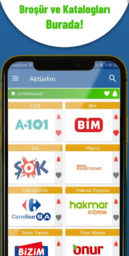 Aktüelim - Broşür Katalogları ekran görüntüsü