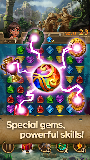 Jewels Atlantis: Puzzle game ekran görüntüsü