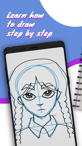 Kawaii Çizimi: Draw Girls Book ekran görüntüsü