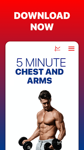 5 Minute Chest and Arms ekran görüntüsü