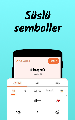 Kullanıcı adı Oluşturan ekran görüntüsü