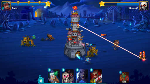 Spooky Wars - Kale Savunması ekran görüntüsü