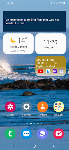 Song Suggestion widget ekran görüntüsü