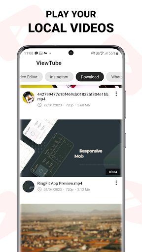 ViewTube - All Video Player ekran görüntüsü
