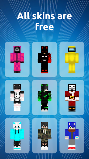 Boys skins for Minecraft PE ekran görüntüsü
