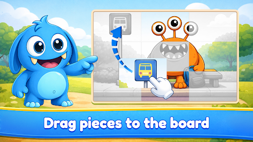 Monster Puzzle: Kids Game ekran görüntüsü