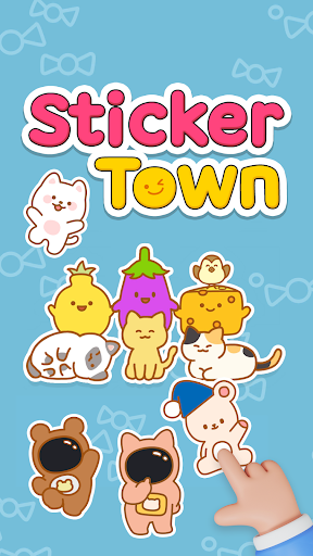 Sticker Town Puzzle:Color Book ekran görüntüsü
