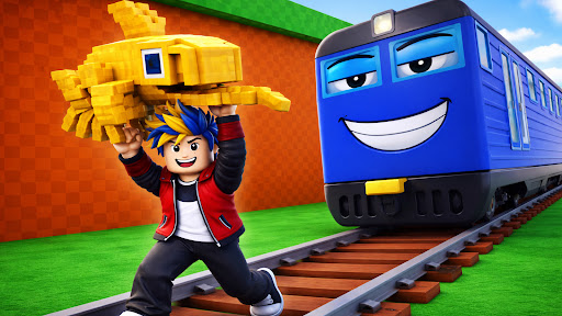 Chase Train for Brainrots! ekran görüntüsü