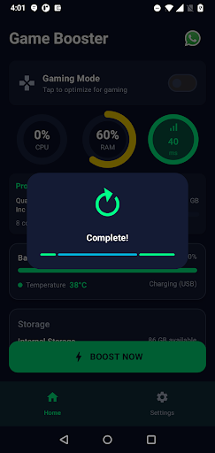 Game Booster Pro ekran görüntüsü