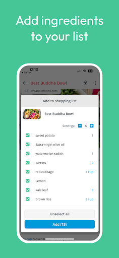 Meal Planner & Recipe Keeper ekran görüntüsü
