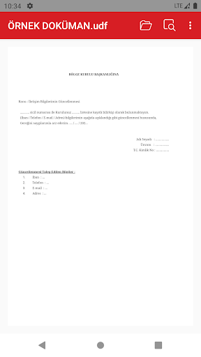 Uyap Doküman Editör ekran görüntüsü