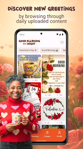 Good Morning & Good Night GIFs ekran görüntüsü