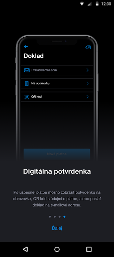 Tatra banka POS ekran görüntüsü