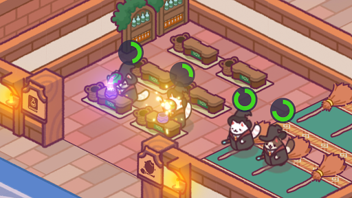 Cat Magic School : Cute Tycoon ekran görüntüsü
