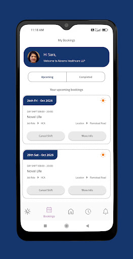 Abrams Healthcare App ekran görüntüsü