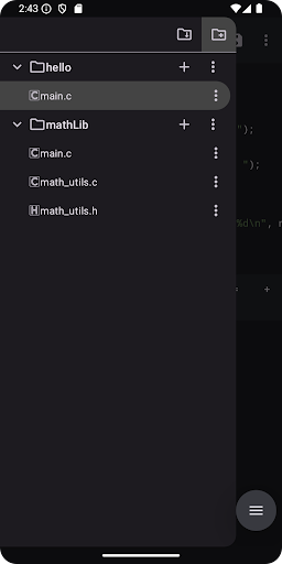 CDroid - Super Fast C Compiler ekran görüntüsü