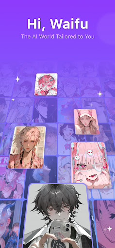HiWaifu: AI Friend & Waifu Hub ekran görüntüsü