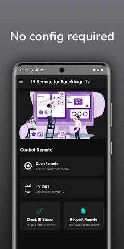 Remote for Bauckhage tv ekran görüntüsü