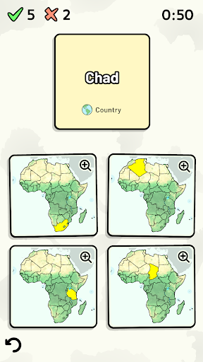 Countries of Africa Quiz ekran görüntüsü