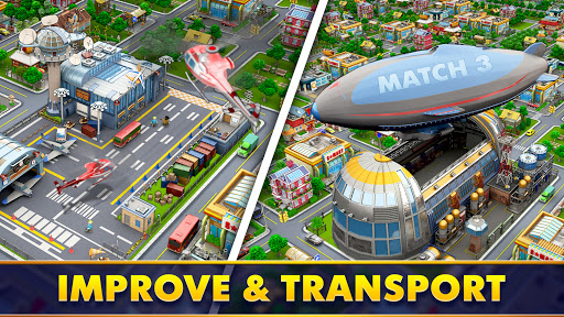 Mayor Match building & match-3 ekran görüntüsü