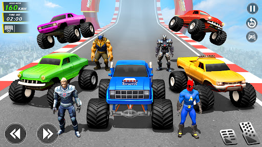 Mega Ramp Monster Truck Stunts ekran görüntüsü